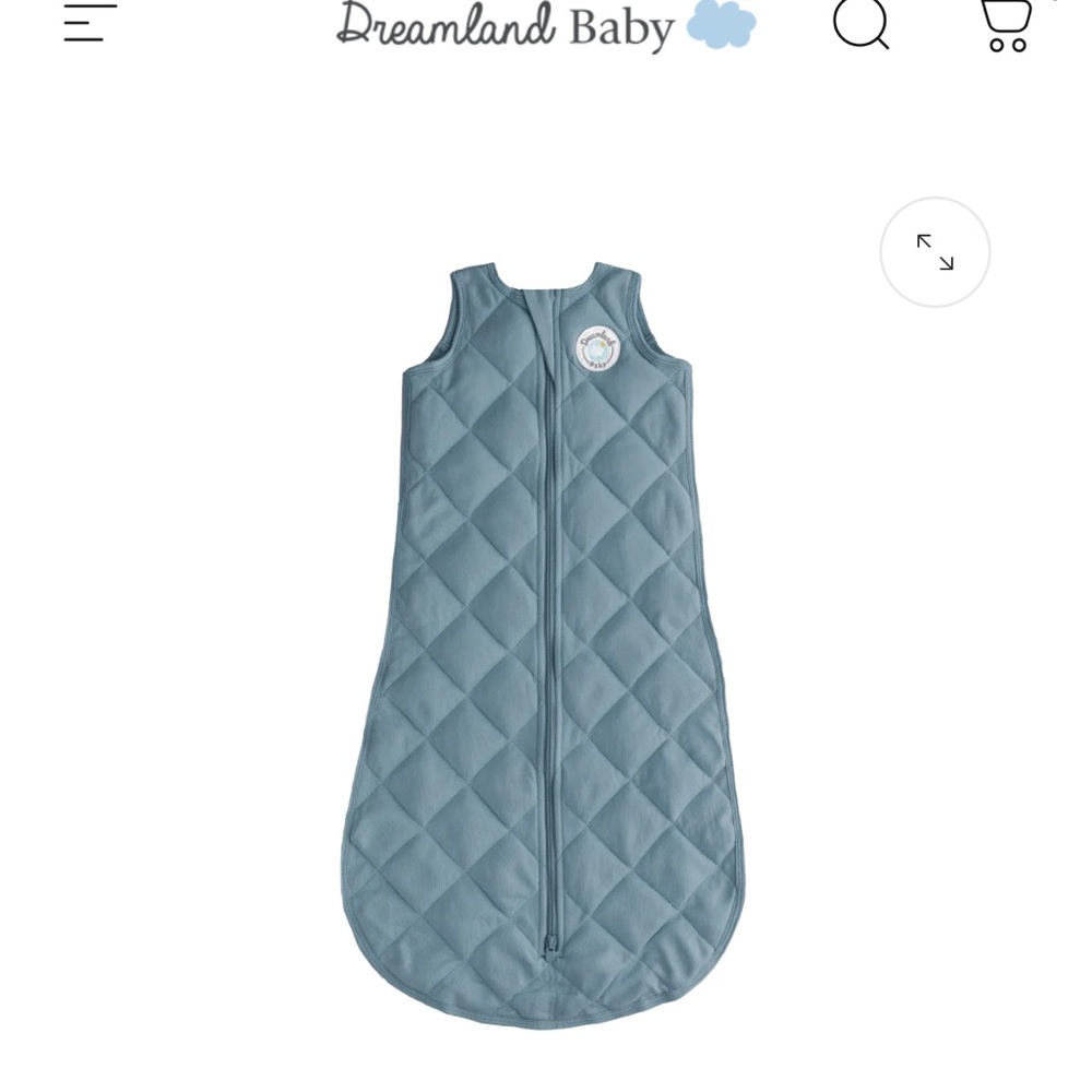 Dreamland Blue Baby Sleep Sack Blue Size 24-36M
